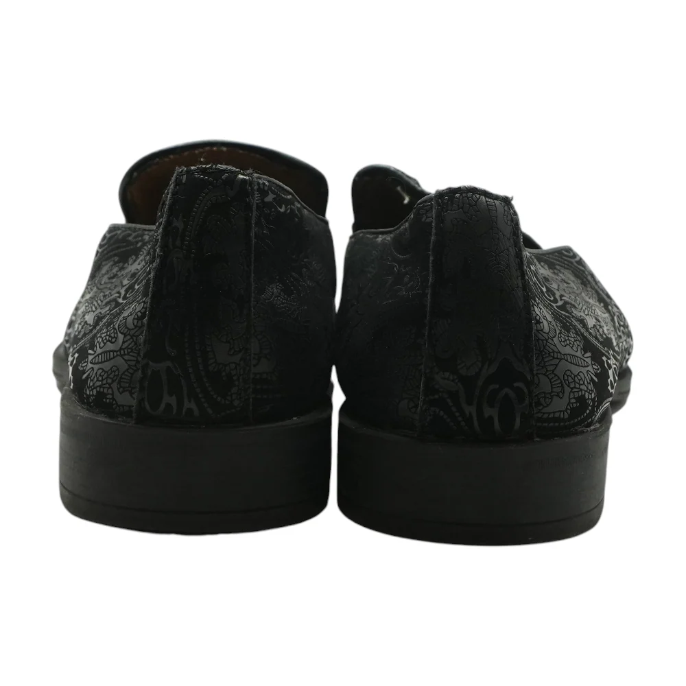 Black Slip-On Dress Shoes - Image 2