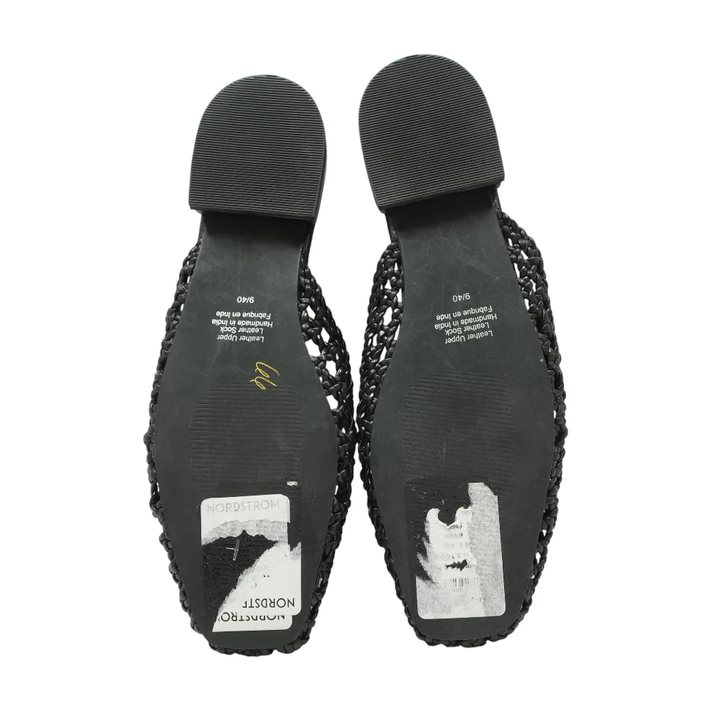 Black Slip-On Flats - Image 3