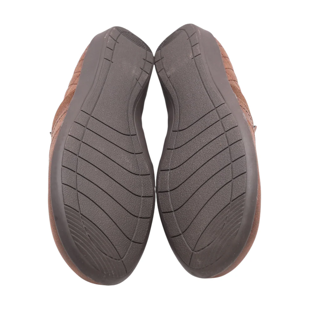 Brown Slip-On Flats - Image 3
