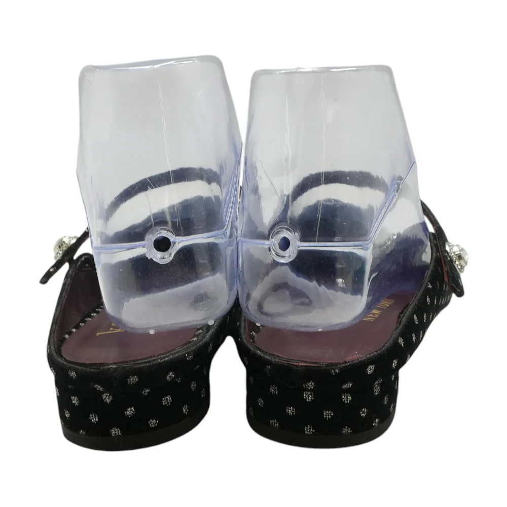 Black Slip-On Flats - Image 2