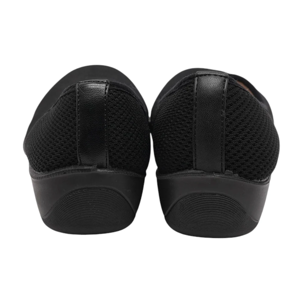 Black Slip-On Flats - Image 2