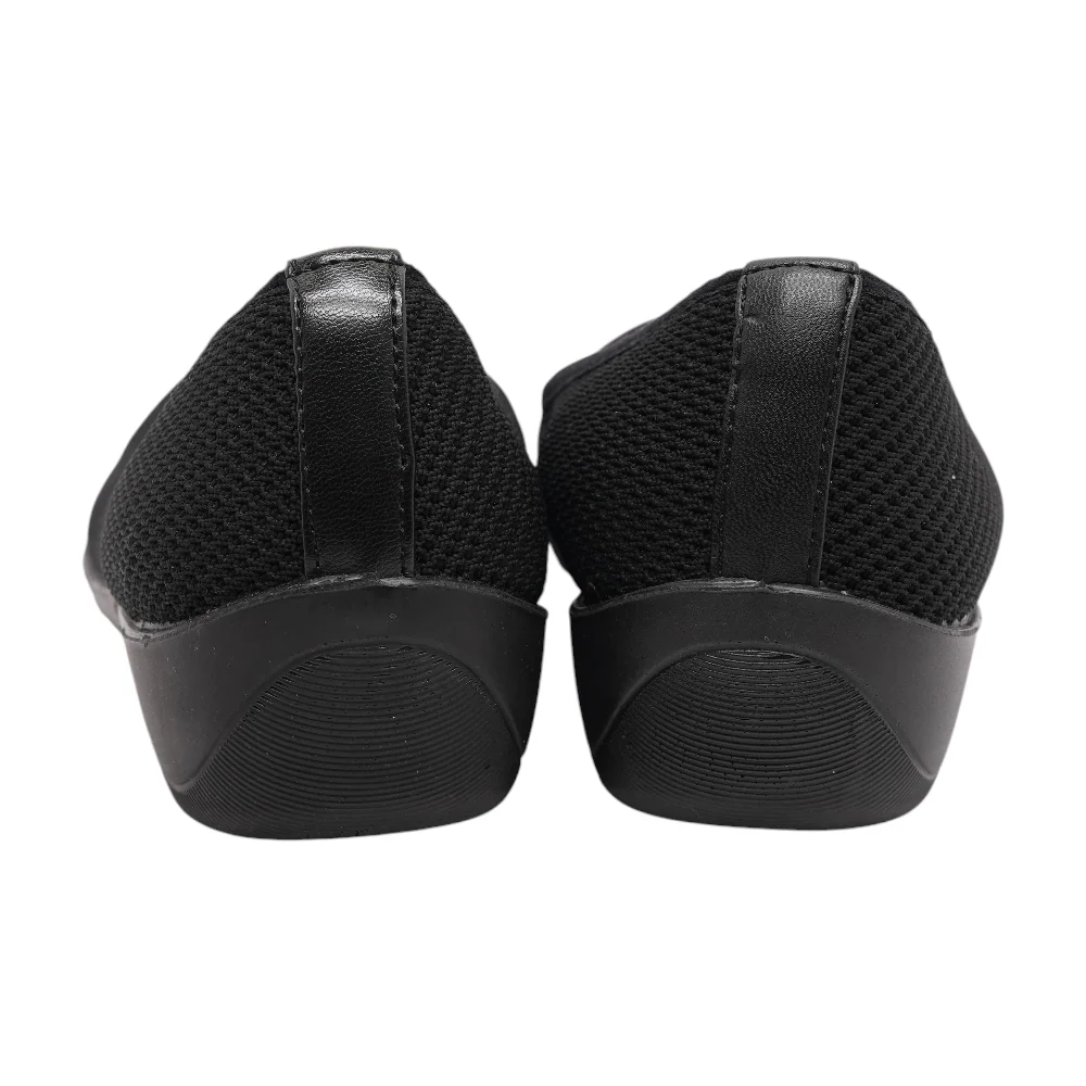 Black Slip-On Flats - Image 2