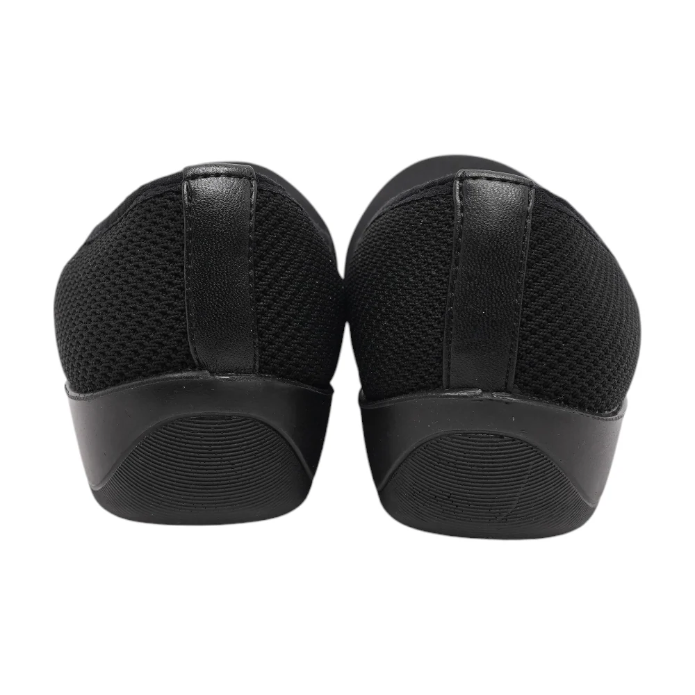 Black Slip-On Flats - Image 2