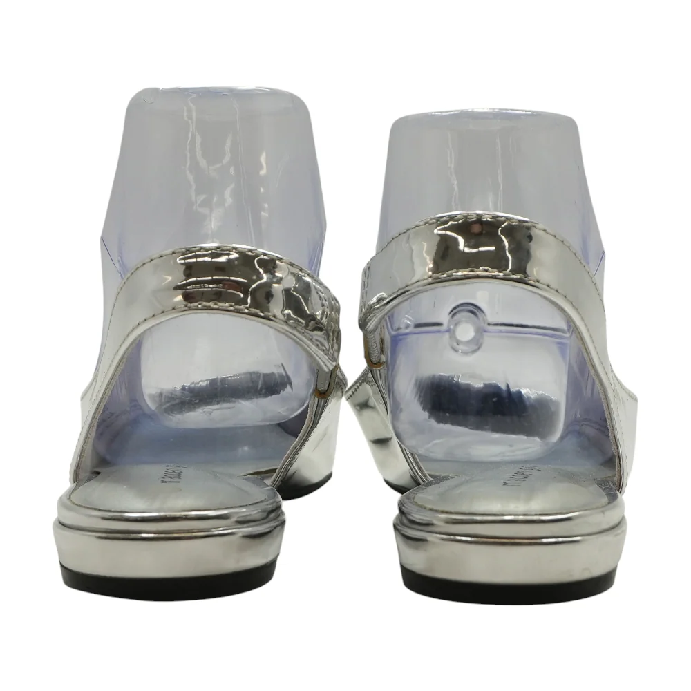 Silver Slip-On Flats - Image 2