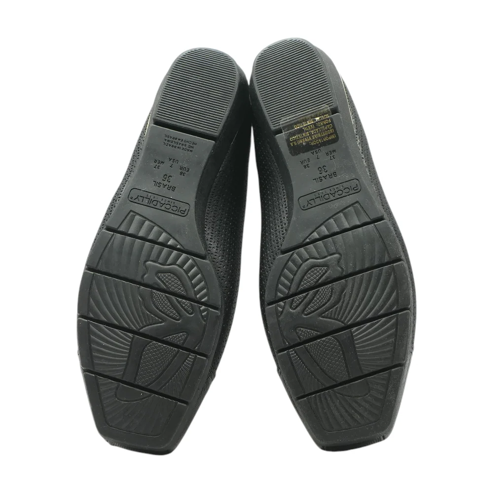 Black Slip-On Flats - Image 3