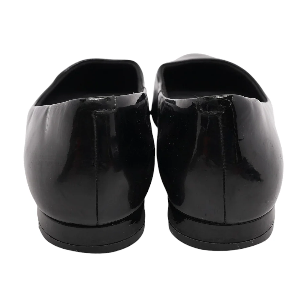 Black Slip-On Flats - Image 2