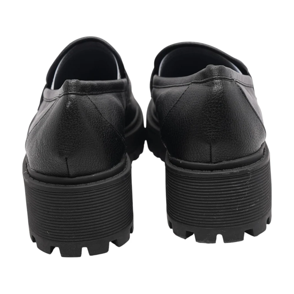 Black Slip-On Flats - Image 2