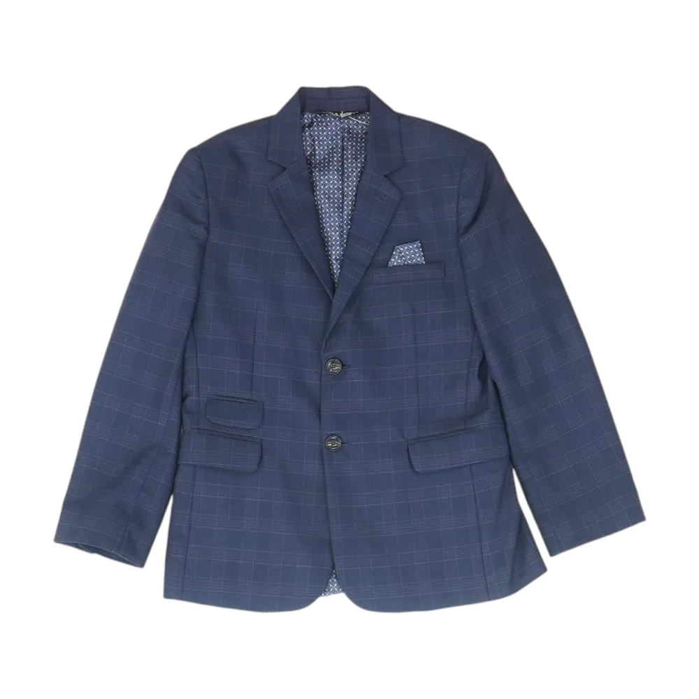 Navy Check Sport Coat