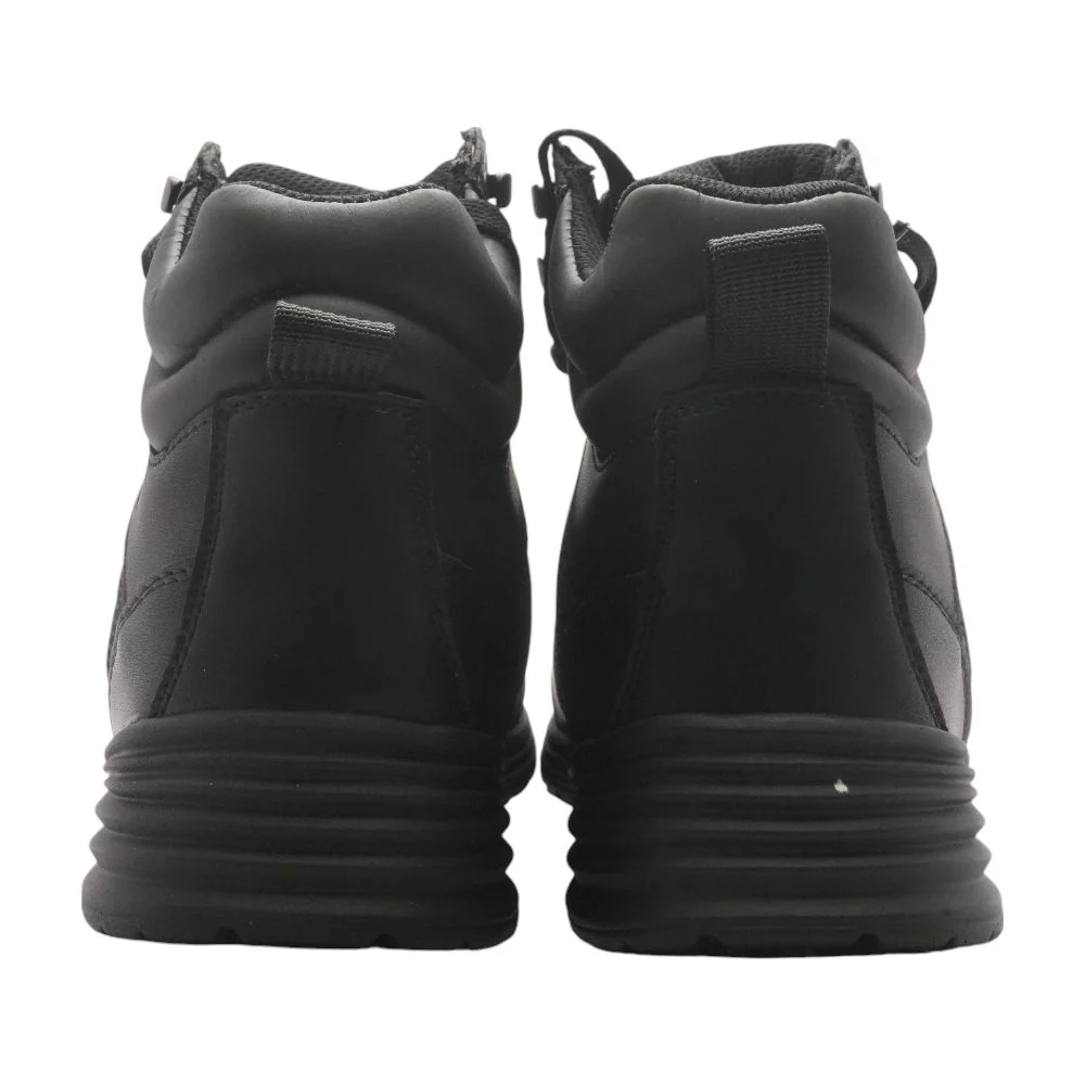 Steel Toe Grip Fangs Black High Top Athletic Shoes - Image 2