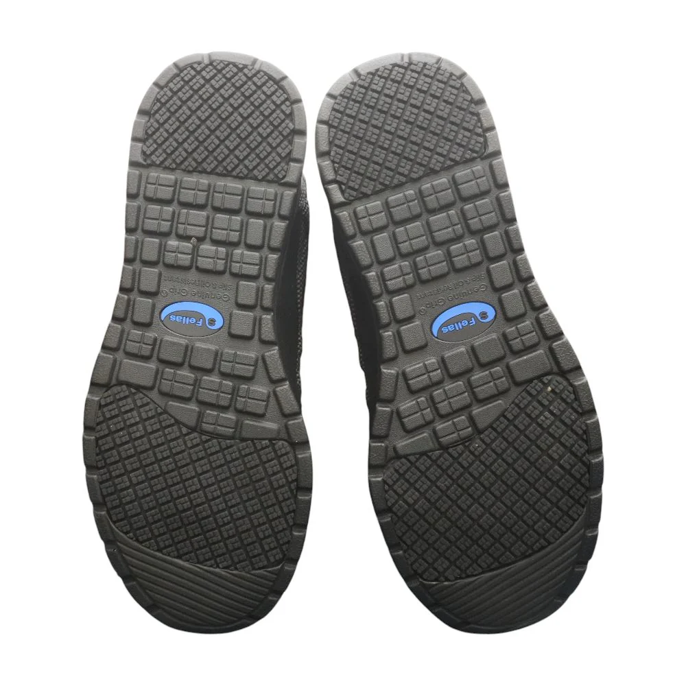 Steel Toe Grip Fangs Black High Top Athletic Shoes - Image 3