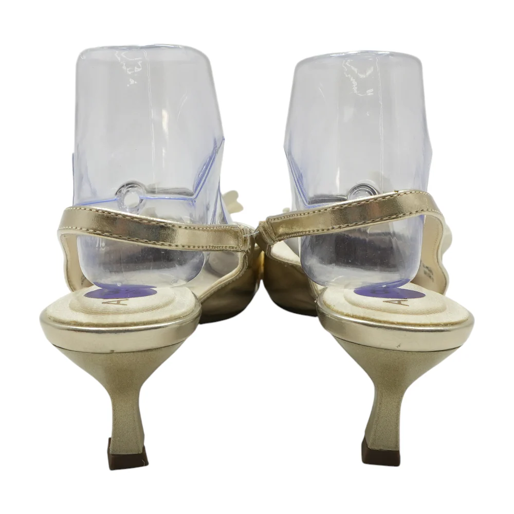 Gold Stiletto Heels - Image 2