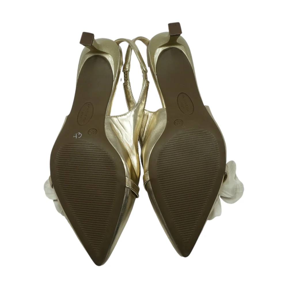 Gold Stiletto Heels - Image 3