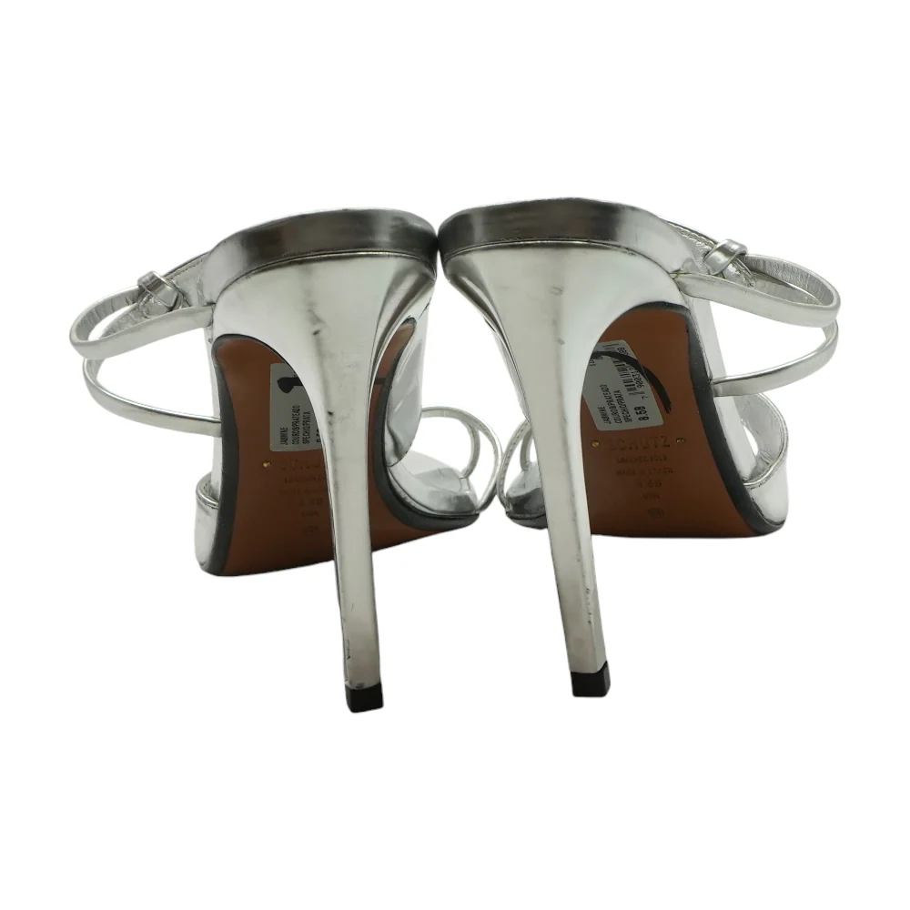 Silver Stiletto Heels - Image 2