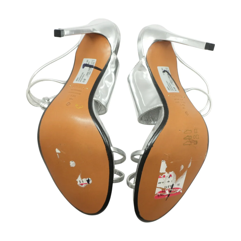 Silver Stiletto Heels - Image 3