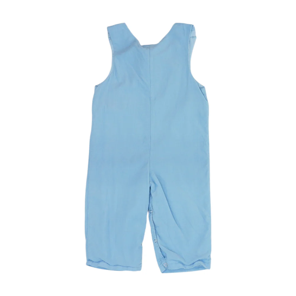 Blue Sleeveless One-Piece - Image 2
