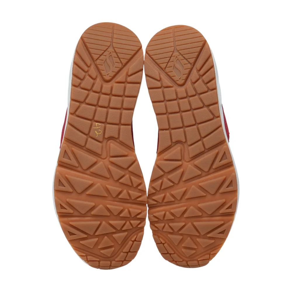 Street Billion Lotsa Steps Red Slip On Athletic Shoes - Image 3