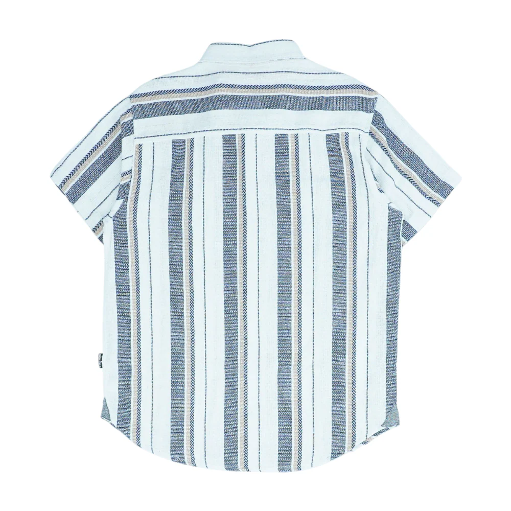 Multi Striped Short Sleeve Button Down - Image 2