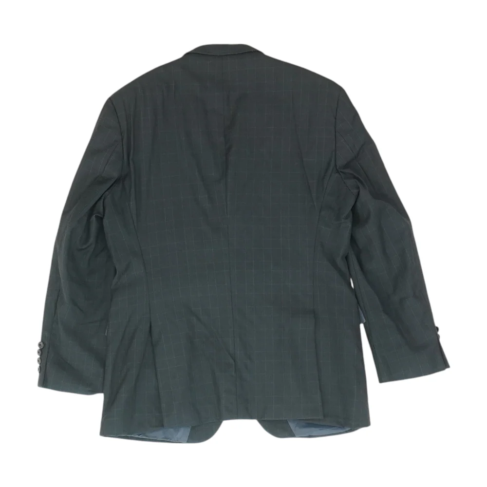 Gray Check Suit Jacket - Image 2