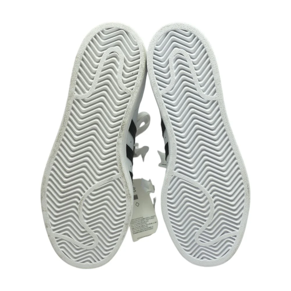 Superstar II White Low Top Athletic Shoes - Image 3