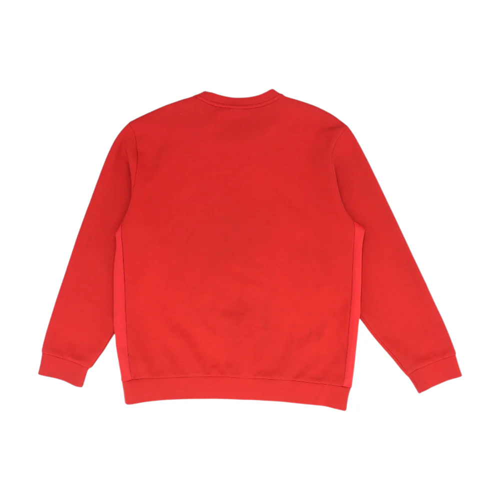 Red Solid Sweatshirt Pullover - Image 2