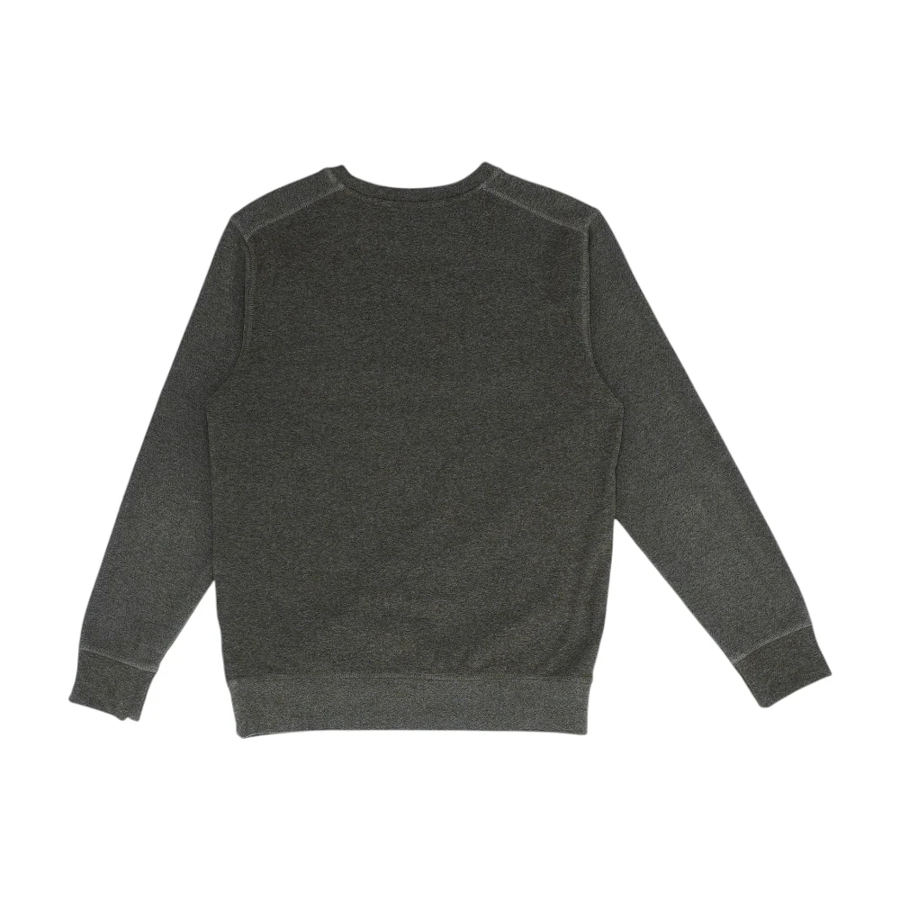 Brown Solid Sweatshirt Pullover - Image 2