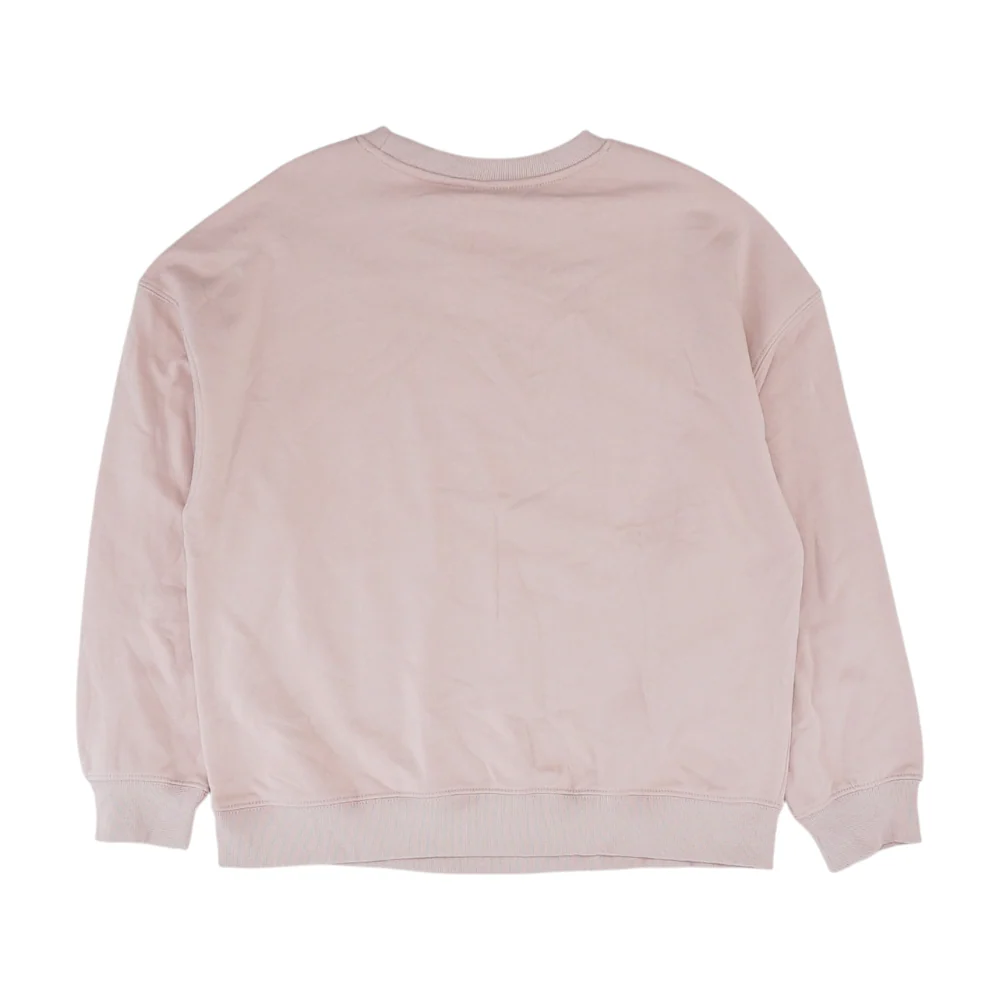 Pink Solid Sweatshirt Pullover - Image 2