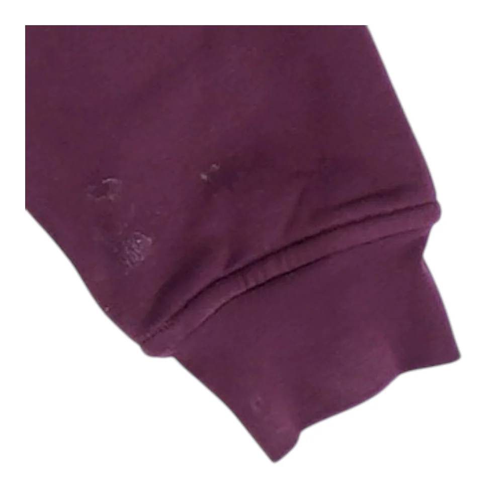 Maroon Solid Sweatshirt Pullover - Image 3
