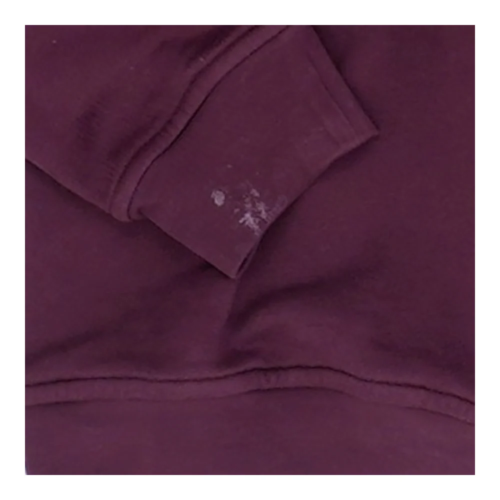 Maroon Solid Sweatshirt Pullover - Image 4