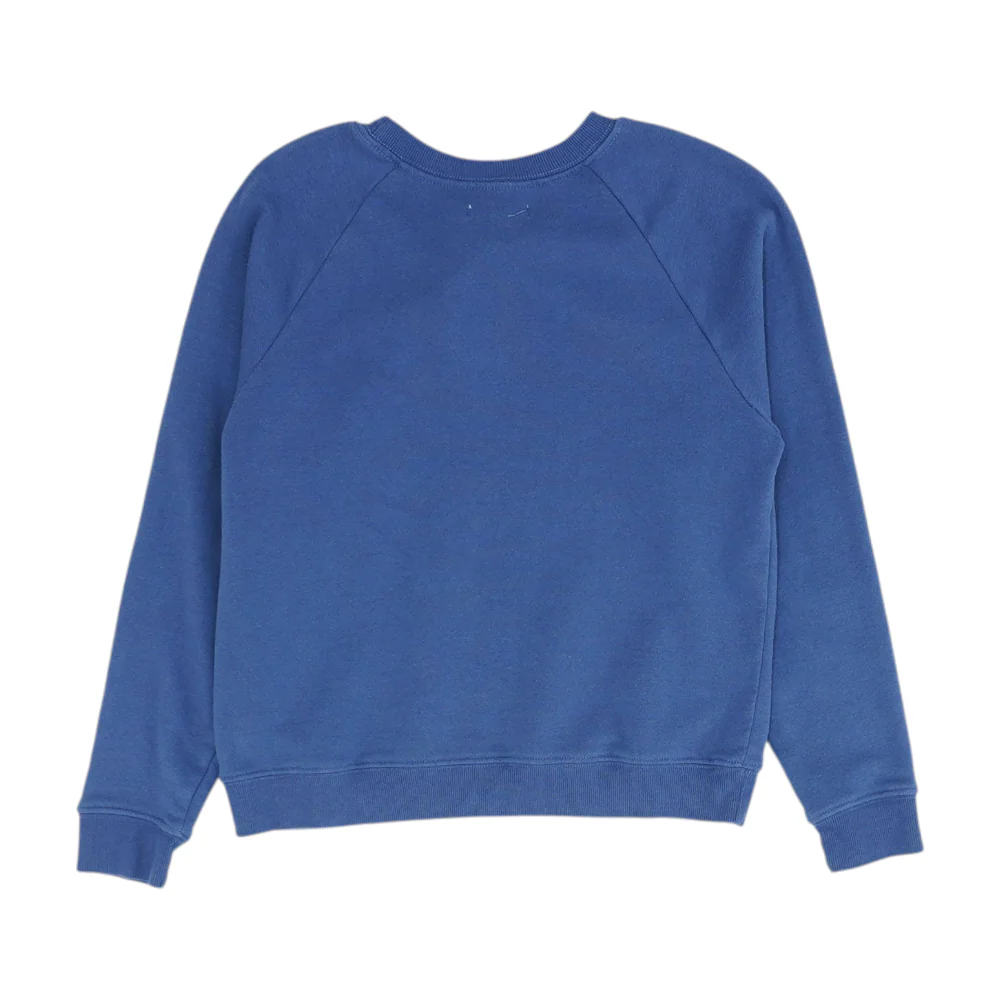 Navy Solid Sweatshirt Pullover - Image 2
