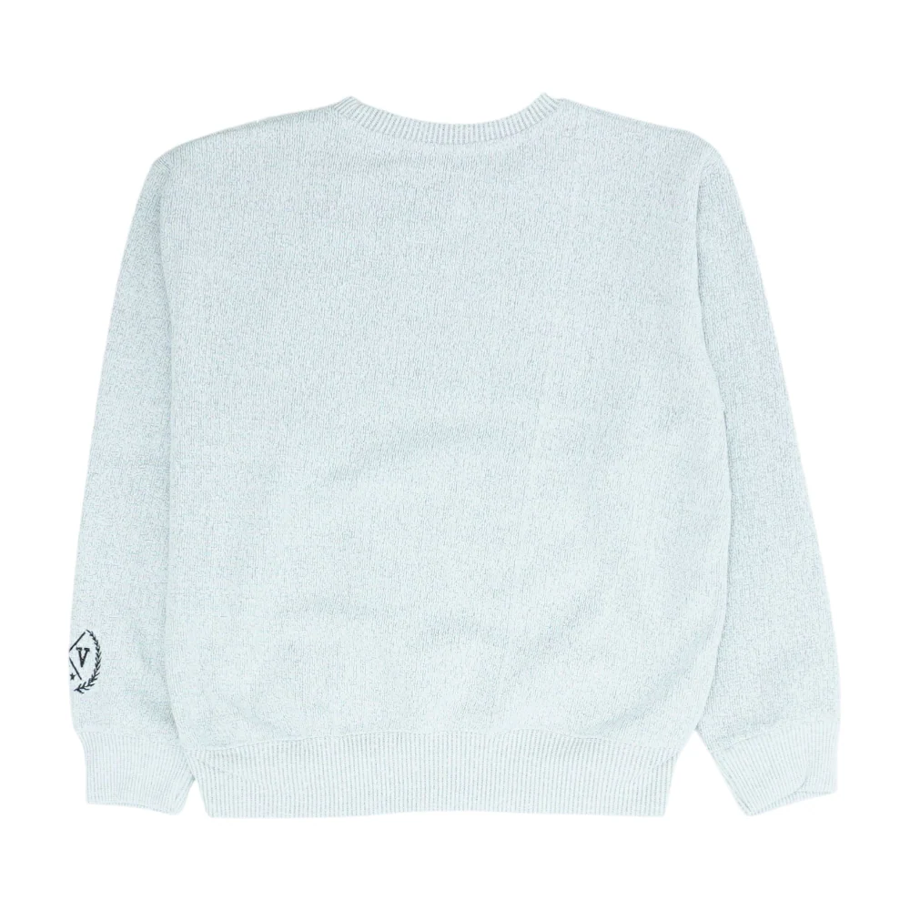 Gray Solid Sweatshirt Pullover - Image 2