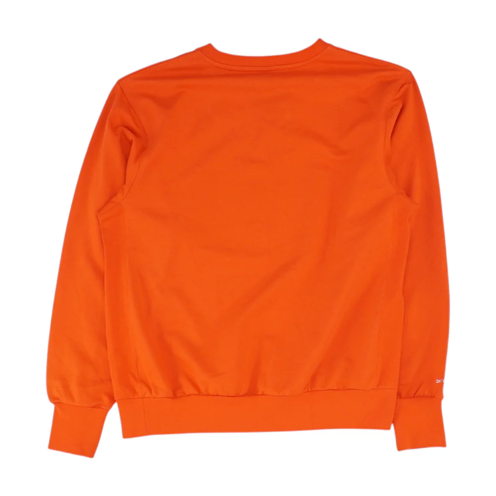 Red Solid Sweatshirt Pullover - Image 2