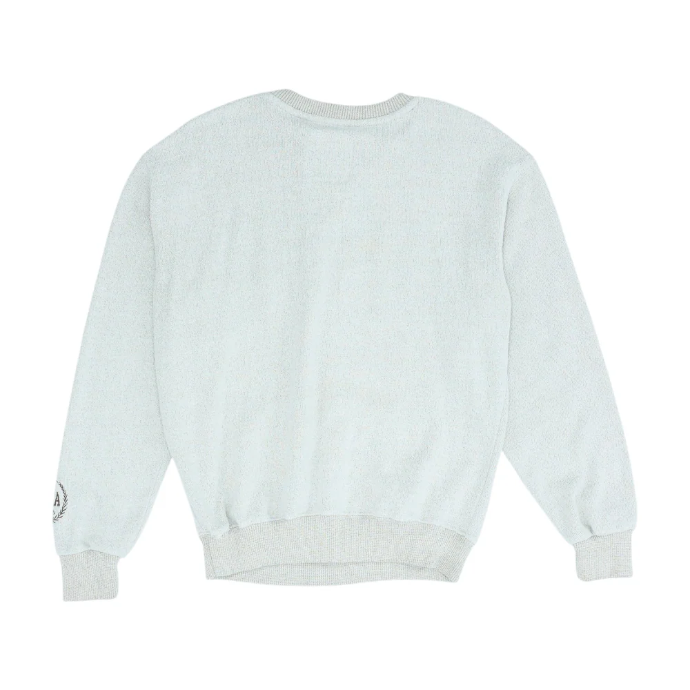 Beige Solid Sweatshirt Pullover - Image 2