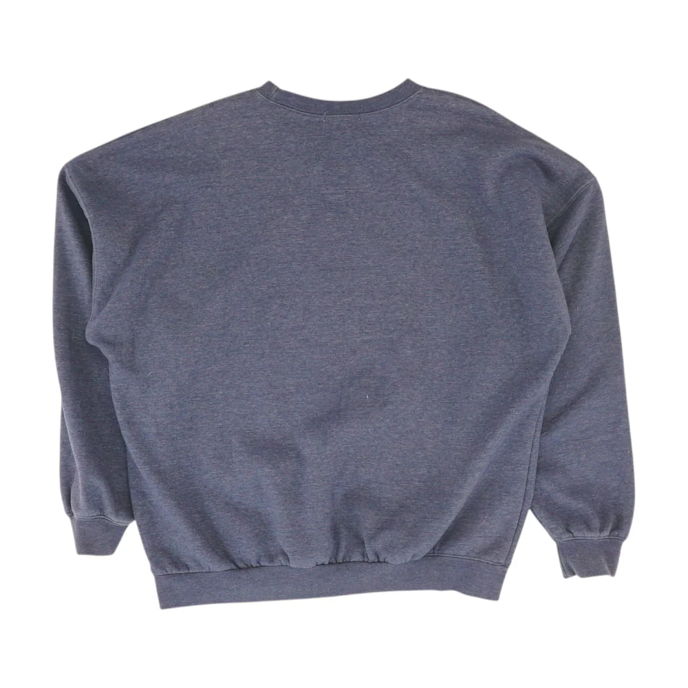 Navy Solid Sweatshirt Pullover - Image 2