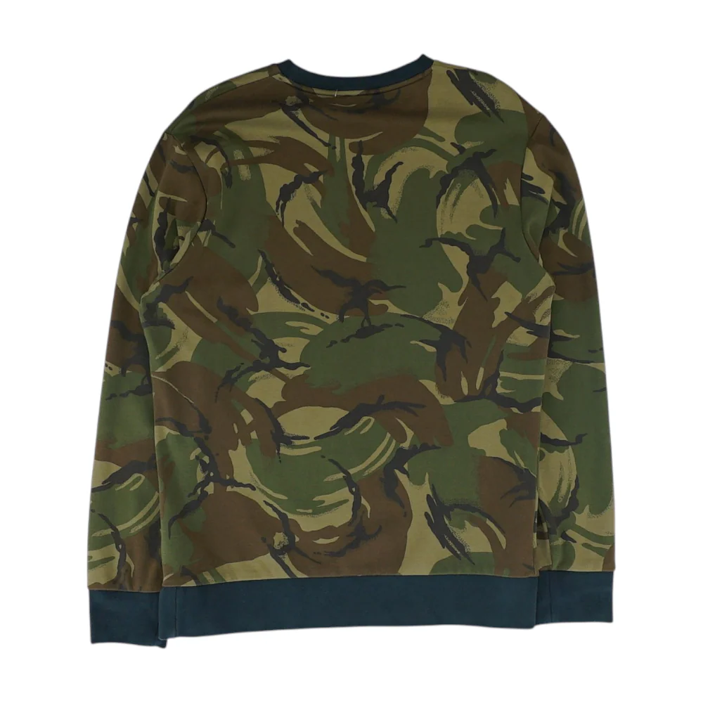 Green Camo Sweatshirt Pullover - Image 2