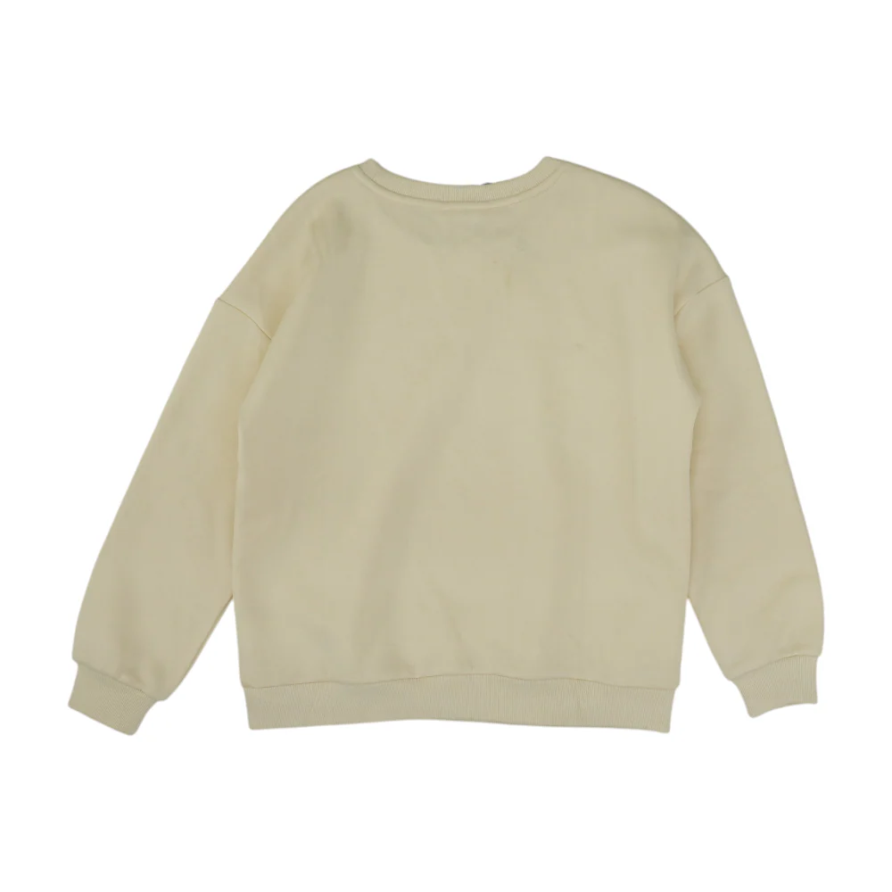 Beige Sweatshirt Pullover - Image 2