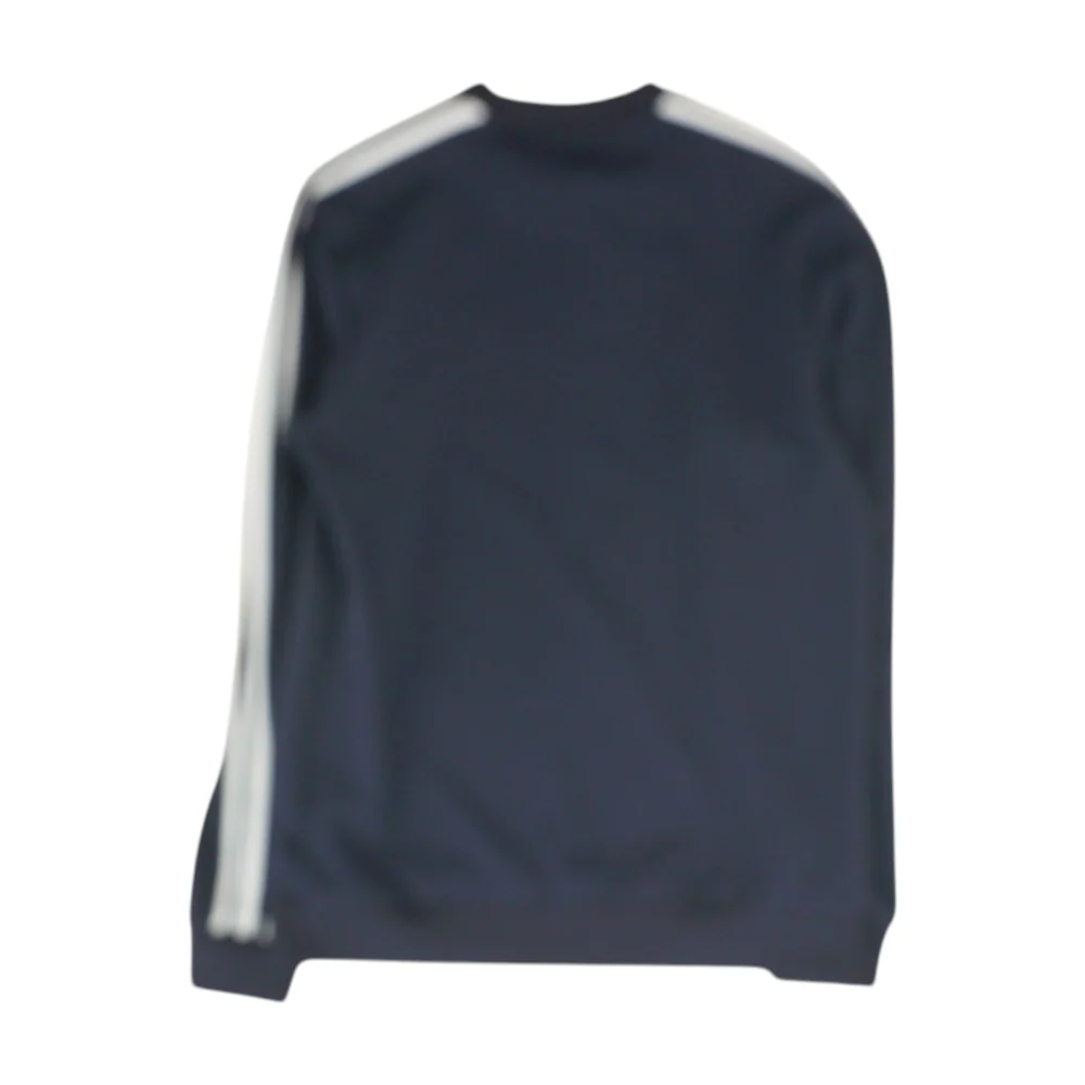 Navy Solid Sweatshirt Pullover - Image 2