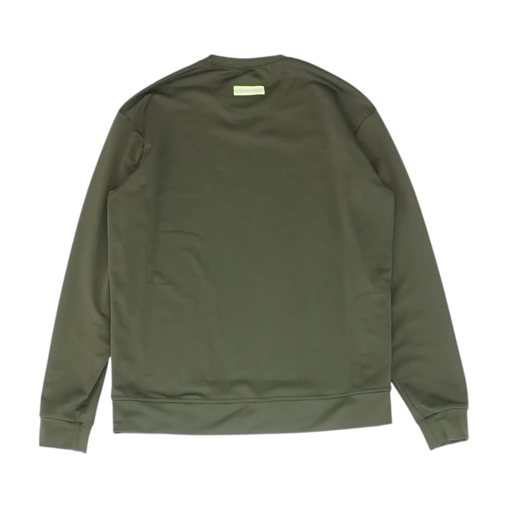 Green Solid Sweatshirt Pullover - Image 2