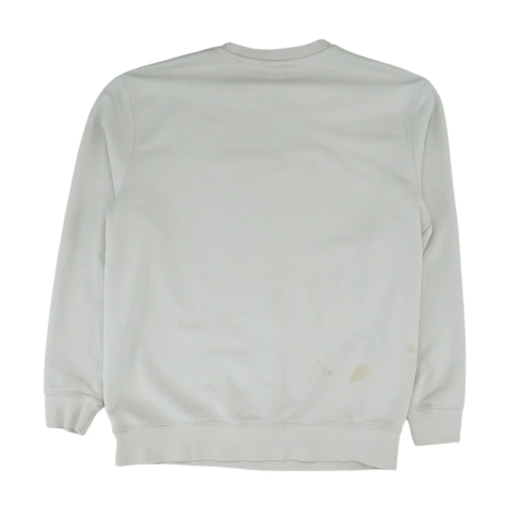 Beige Graphic Sweatshirt Pullover - Image 2