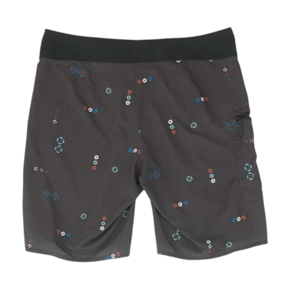 Black Floral Swim Bottom - Image 2