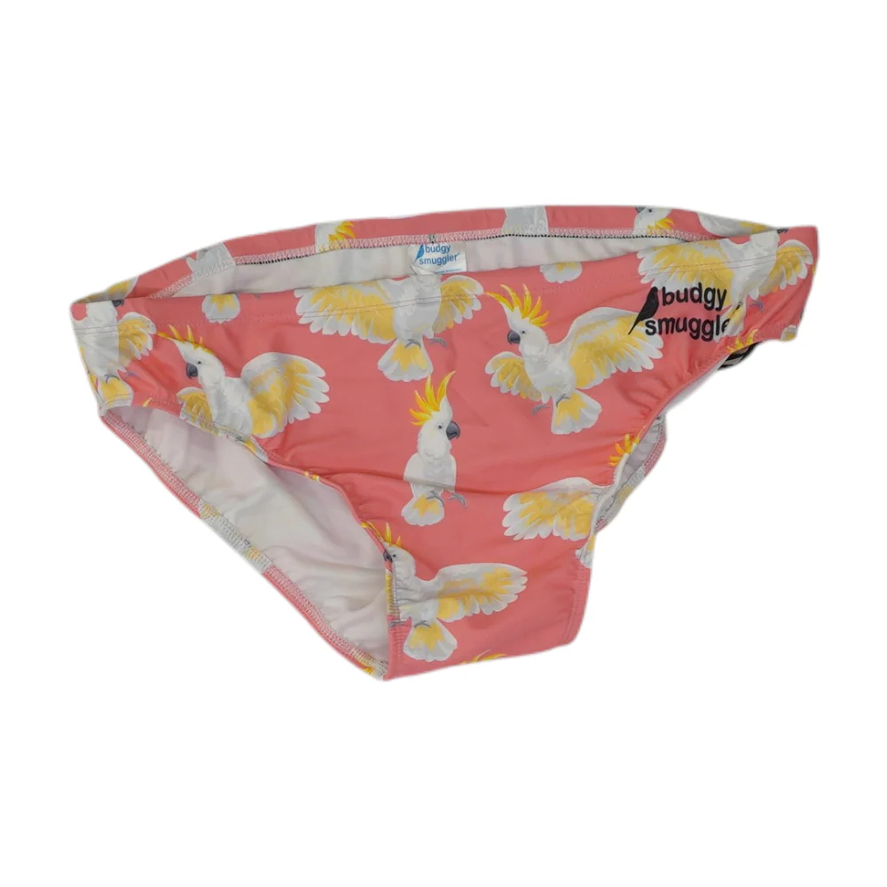 Pink Graphic Swim Bottom