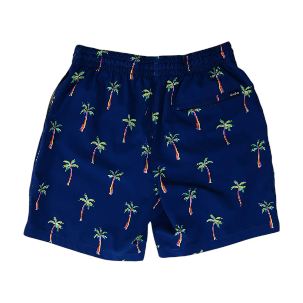 Navy Print Swim Bottom - Image 2