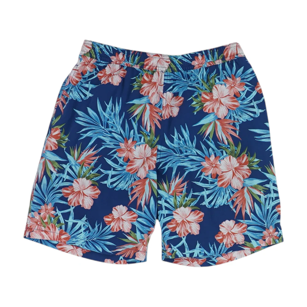 Blue Floral Swim Bottom