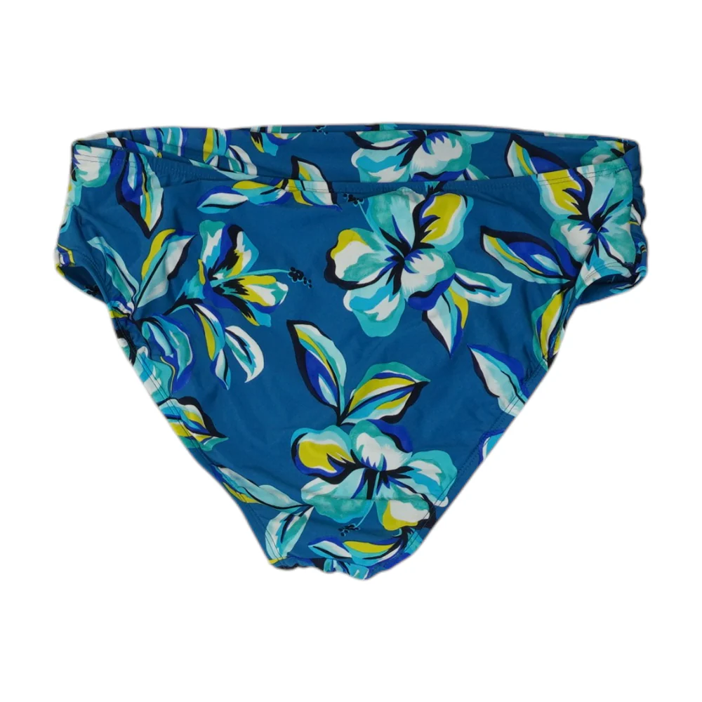 Blue Floral Swim Bottom - Image 2