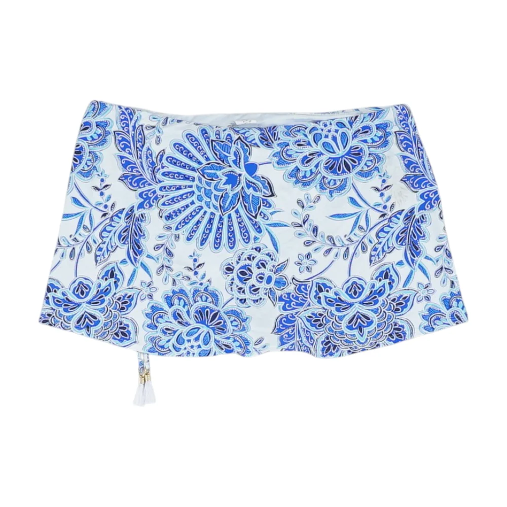 Blue Floral Swim Bottom - Image 2