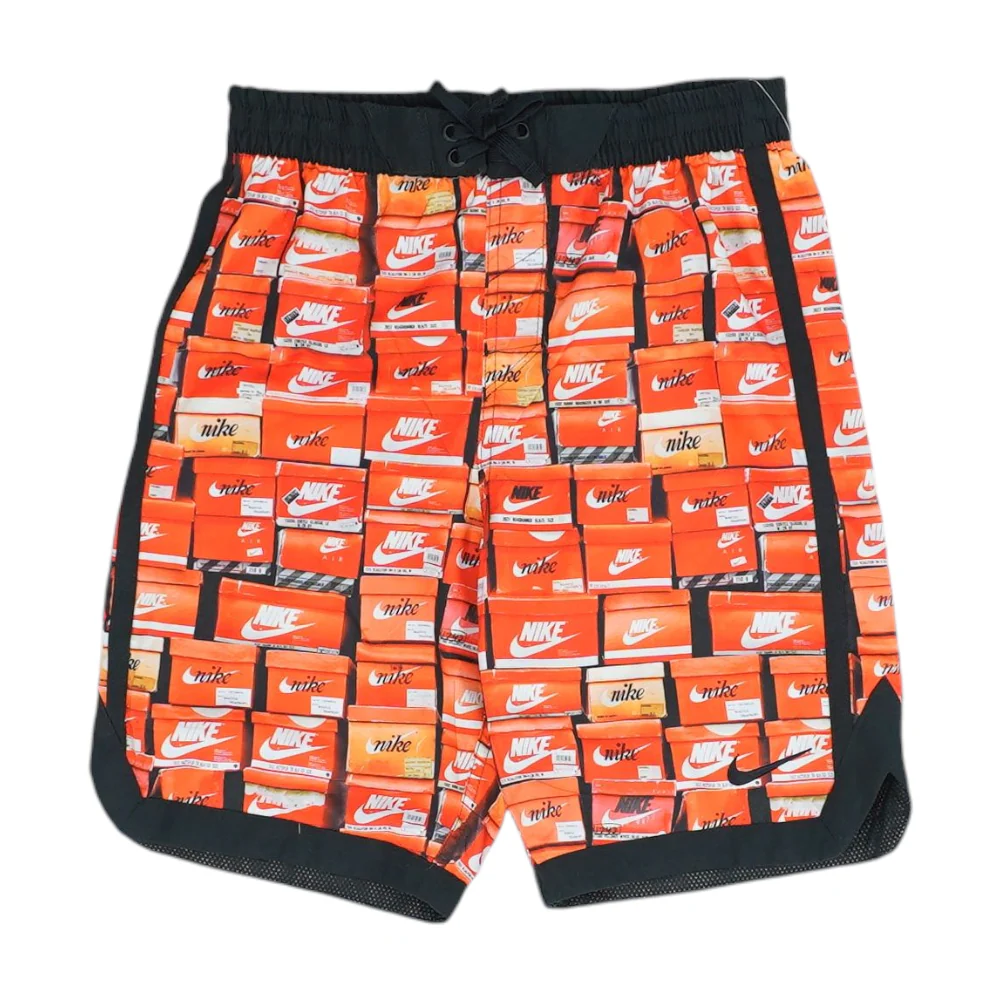 Orange Print Swim Bottom