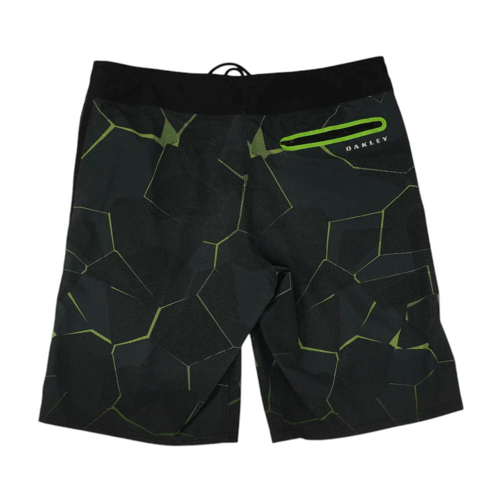 Gray Geometric Swim Bottom - Image 2