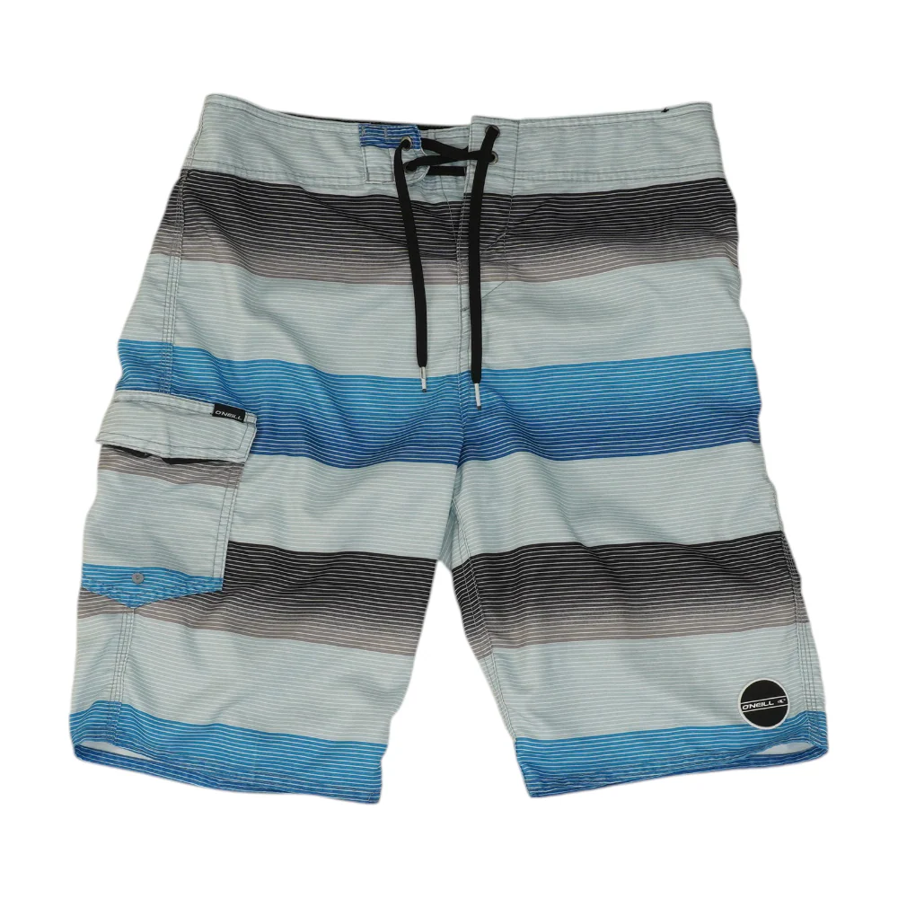 Blue Striped Swim Bottom