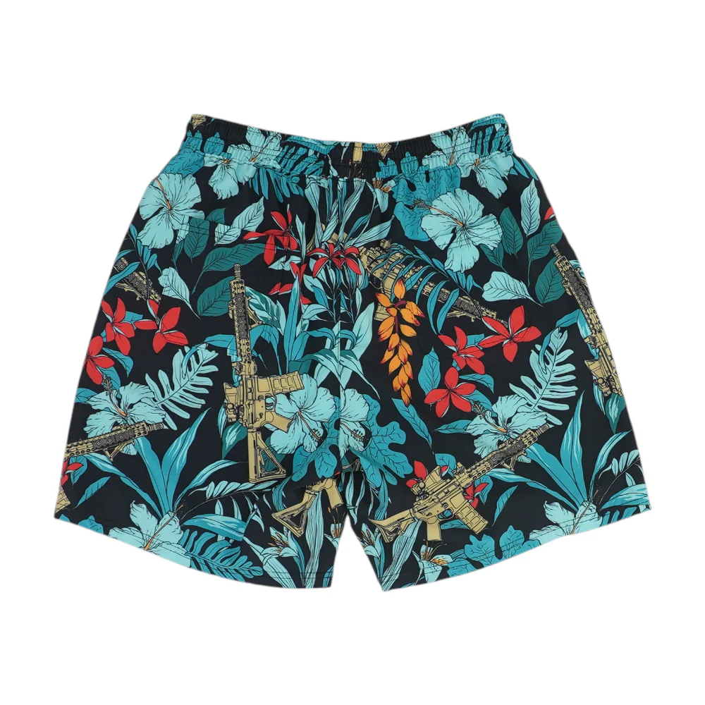 Multi Graphic Active Shorts - Image 2
