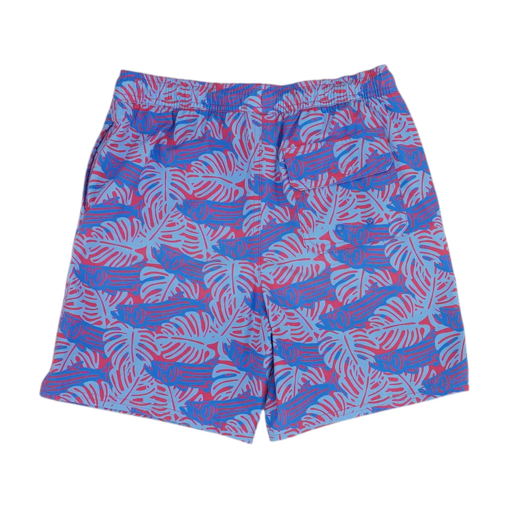 Blue Graphic Swim Bottom - Image 2