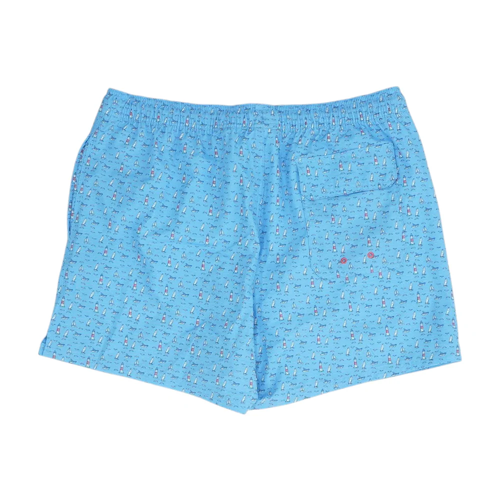 Blue Print Swim Bottom - Image 2